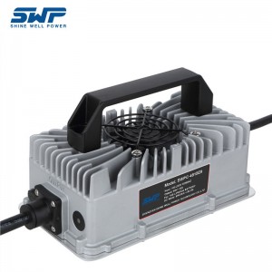 Smart Charger With FCC Certification And Input Voltage Range Of 100-240V Golf Cart Battery RV Lithium Battery